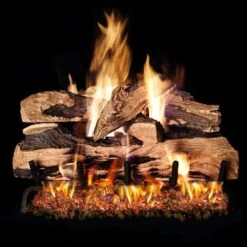 Real Fyre SDP Split Oak Designer Plus Vented Gas Logs
